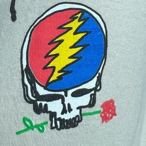 THE GRATEFUL DEAD' SM .Beige Shirt Steal Your Face
